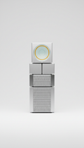 Brushed Aluminum Modular Smart Speaker